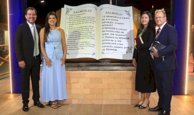 Novo Lino inicia as comemorações dos 63 anos com a entrega da Praça da Bíblia e da Praça dos Estudantes pela prefeita Marcela Gomes